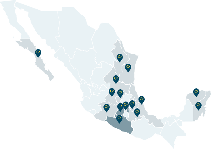 Presencia en territorio